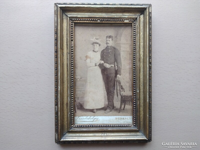 Old family photo in a contemporary frame