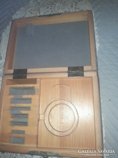 Wooden box coin storage
