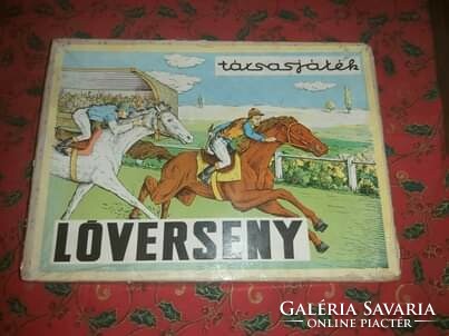 Horse racing board game