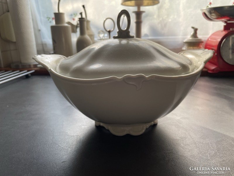 Very nice white soup bowl - schirnding bavaria