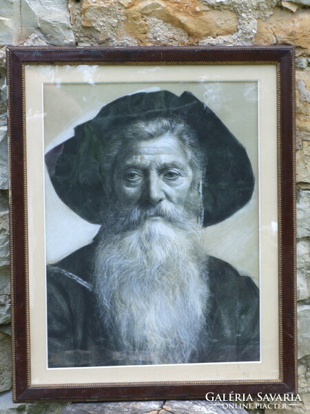 Pastel portrait of John Calvin (200612)