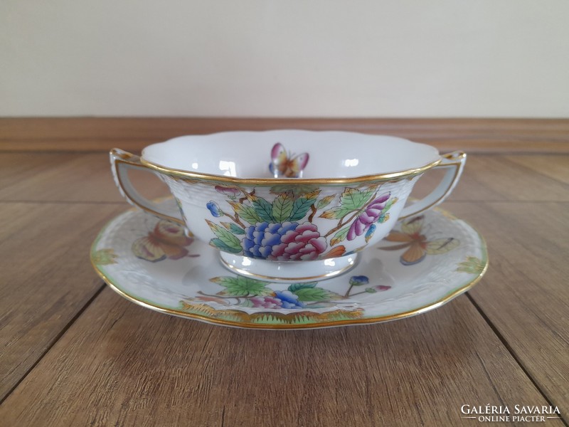 Antique cup with Victoria pattern from Herend