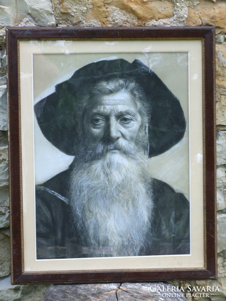 Pastel portrait of John Calvin (200612)