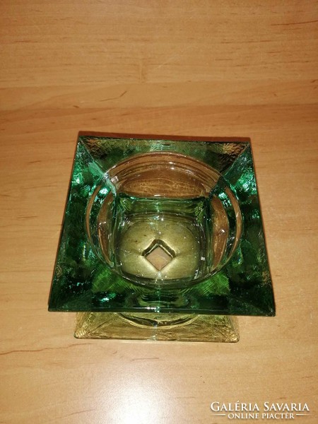 Green glass paperweight 11*11*8 cm (z)