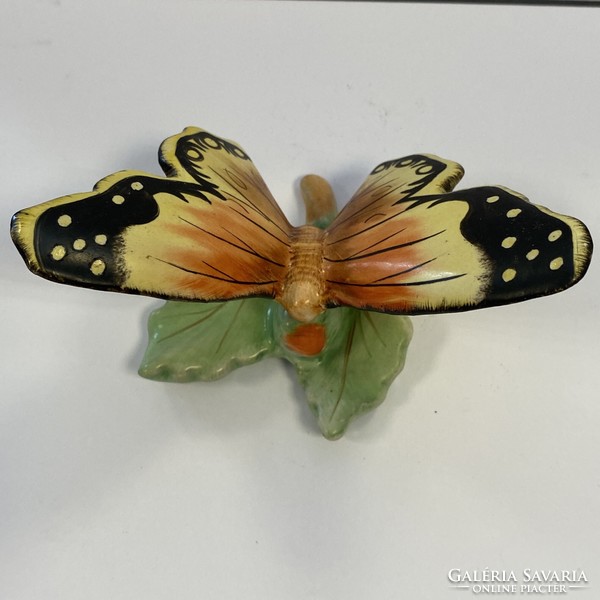 Antique ceramic butterfly from Bodrogkeresztúr