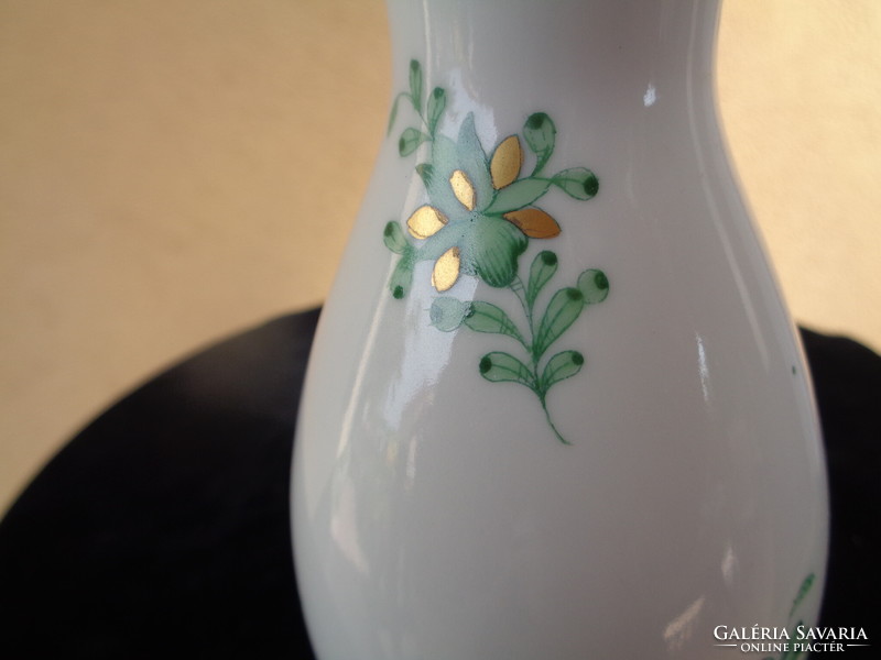 Herendi  indiai kosár mintájú váza , 15 cm