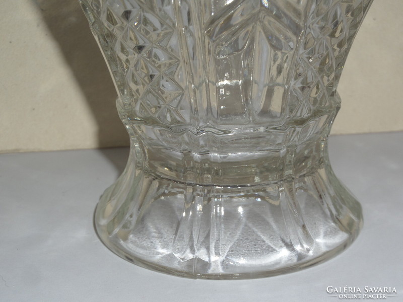 Antique, old, beautiful glass vase
