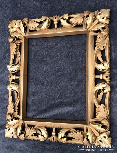 Beautiful, hand-carved, painting or mirror frame. Florentine