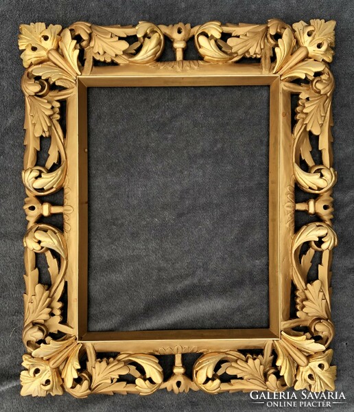 Beautiful, hand-carved, painting or mirror frame. Florentine