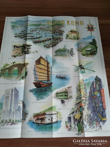 6 Qantas airline brochures, Japan, Hong Kong, Australia, Singapore, Fiji Islands, Tahiti