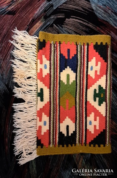 Folk tablecloth, Toronto rug or small rug (l3976)