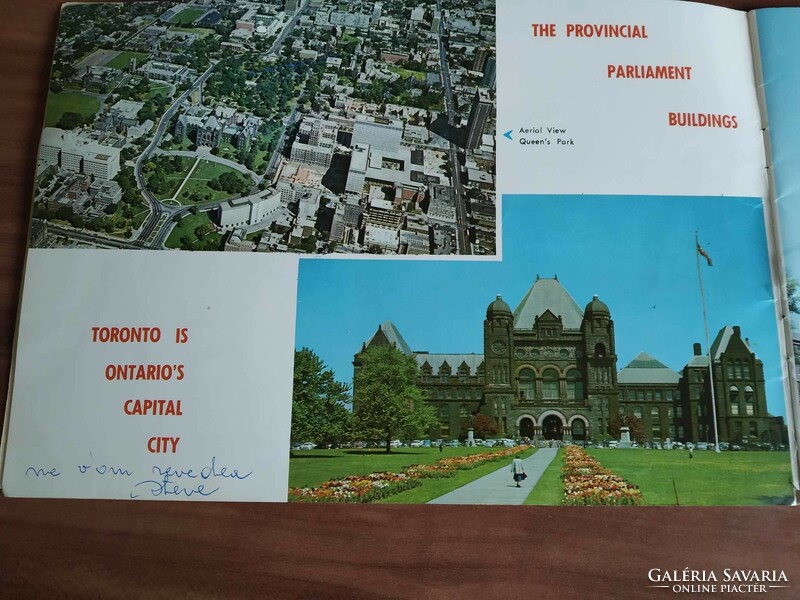 Toronto, Kanada, prospektus, 1970-es évekből