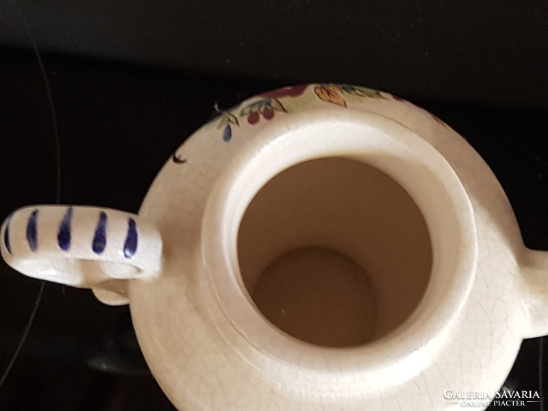 Old children's toy porcelain teapot