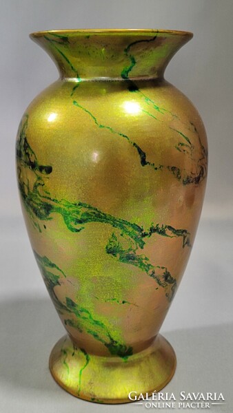 Antique zsolnay eosin glazed vase