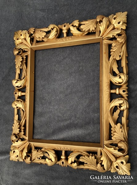 Beautiful, hand-carved, painting or mirror frame. Florentine