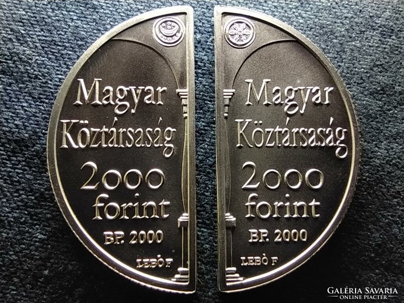Lorántffy Zsuzsanna születésének 400. évfordulója .925 ezüst 4000 Forint 2000 BP B (id66087)