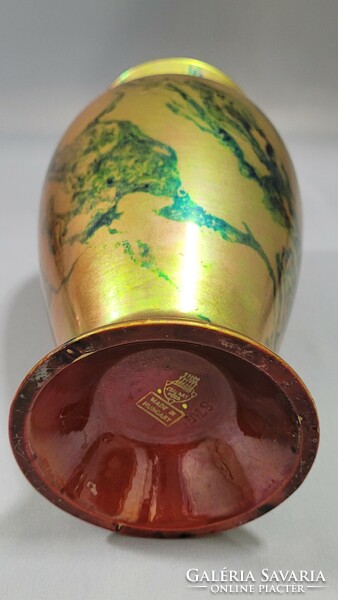 Antique zsolnay eosin glazed vase