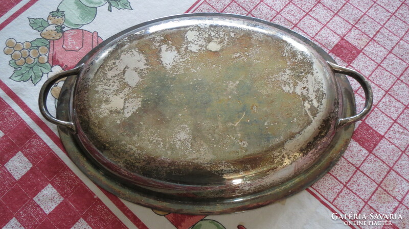 Antique serving bowl