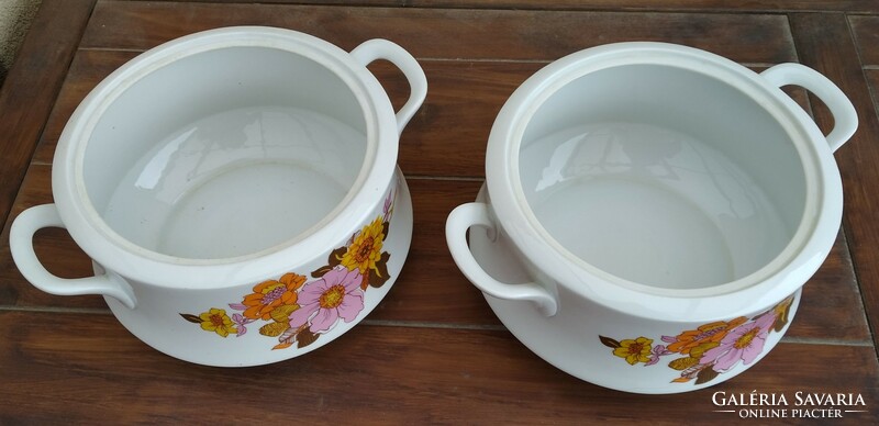 Alföldi porcelain soup bowls