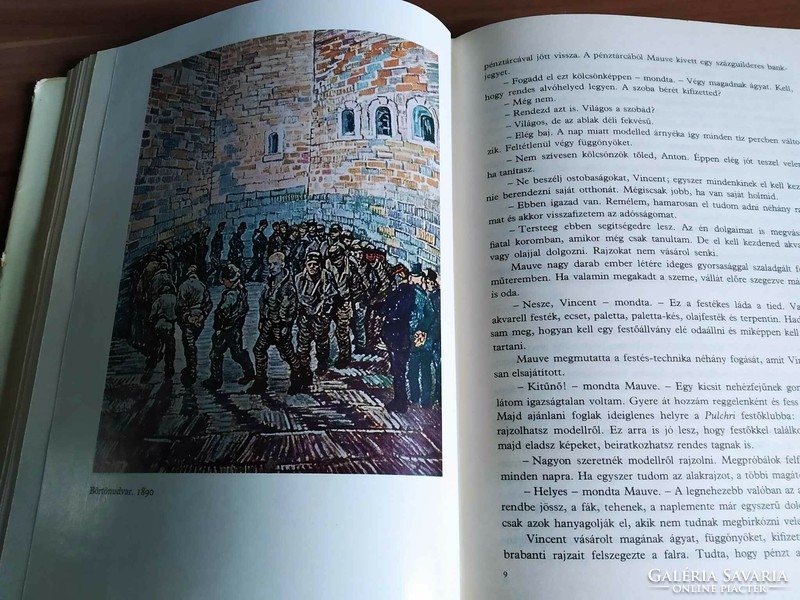 Irving Stone: Van Gogh élete, reprodukciókkal, 1971-es kiadás