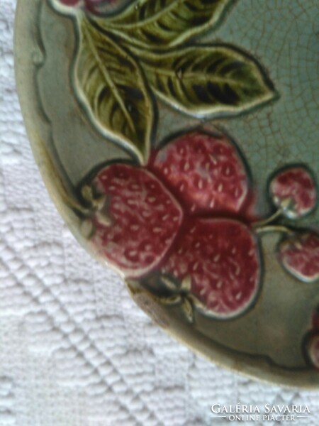 Art Nouveau plate - maybe nail mines?
