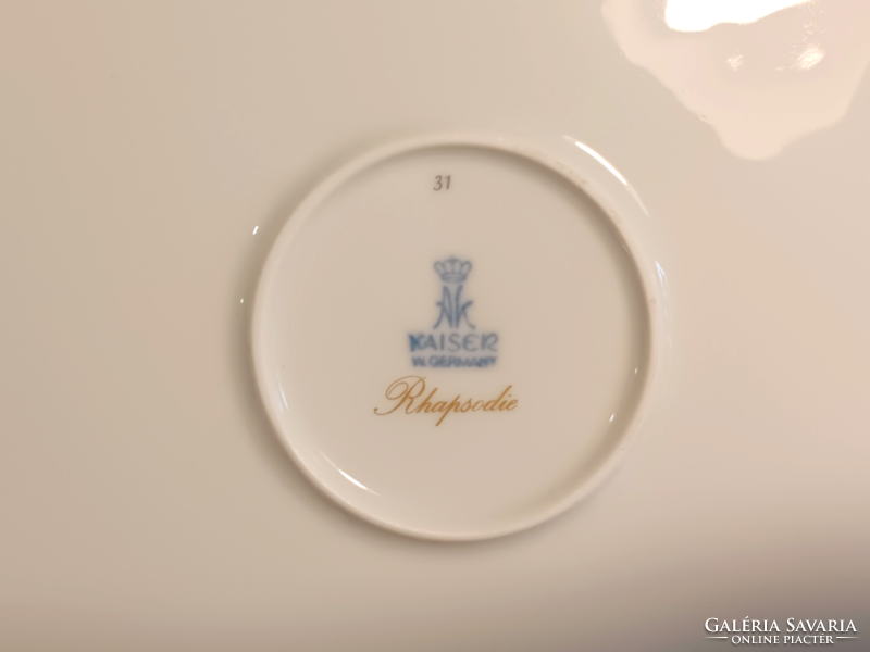 Kaiser Rhapsodie tányér és bonbonier