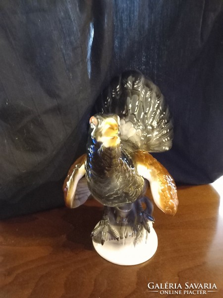 Large Katzhütte porcelain grouse