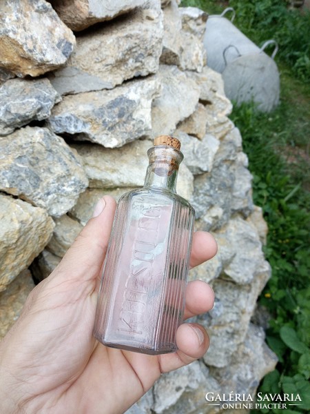 Old, pharmacy, labeled on the outside, bottle, 100 ml