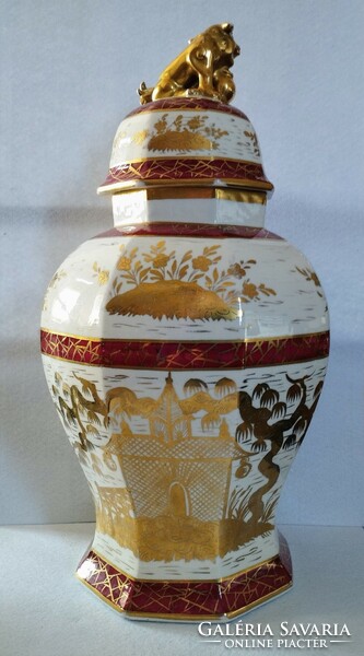 Large oriental urn vase