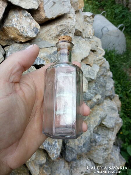 Old, pharmacy, labeled on the outside, bottle, 100 ml