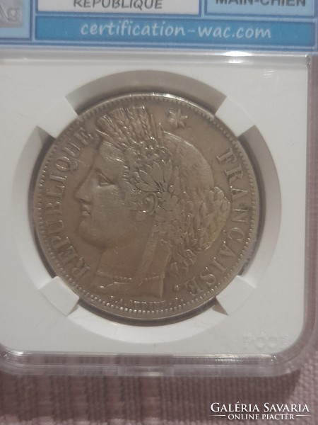 1850 French 5 francs