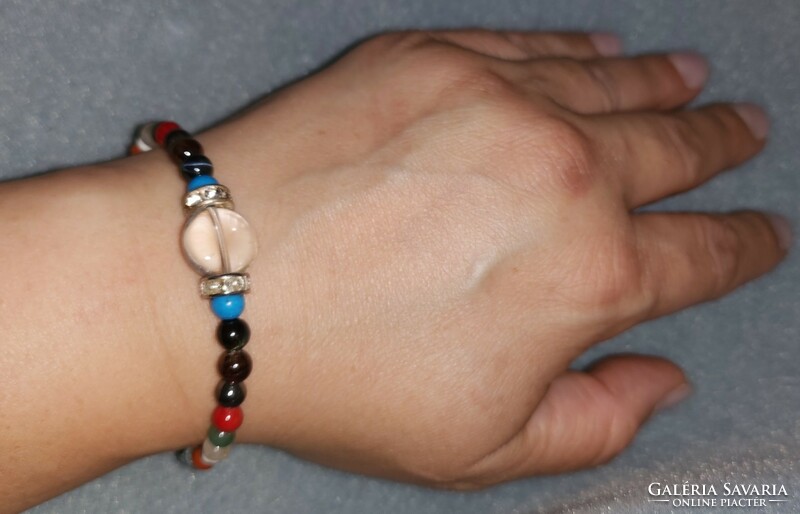 Multi Chakra Gemstone Bracelet - New Multi Craft Jewelry
