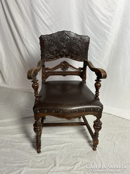Antik Bécsi Barokk karfás szék 2db