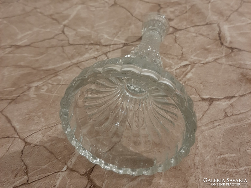 Gyertyatartó üveg 22 cm