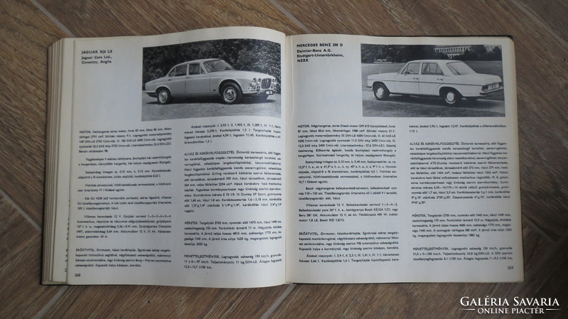 György Liener - car types 1971