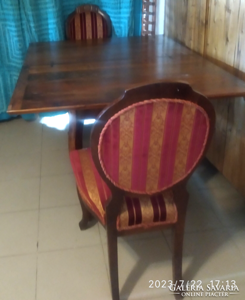 Biedermeier table for sale.