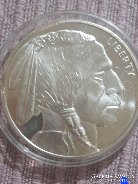 Indian investment, one ounce silver, mirrored!