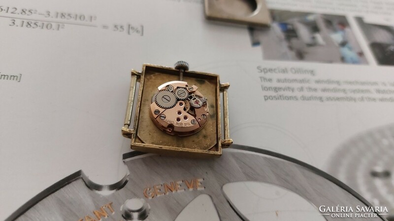 (K) lanco women's mechanical watch with beautiful structure