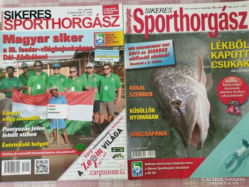 Horgász magazinok