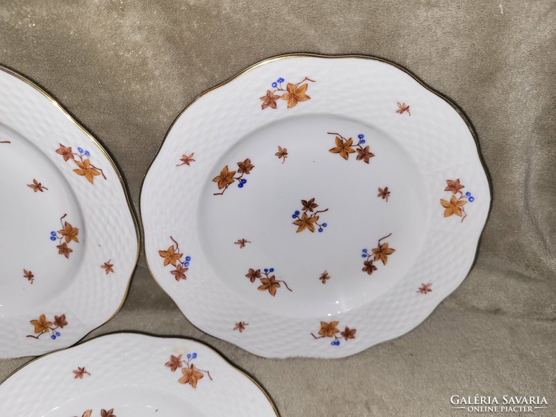 Herend 3 cake plates