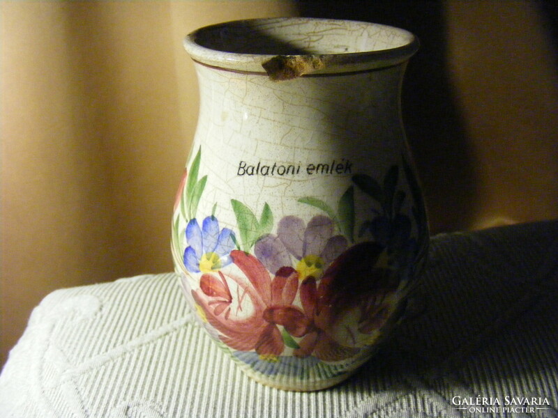 Városlód jug is a memory of Balaton