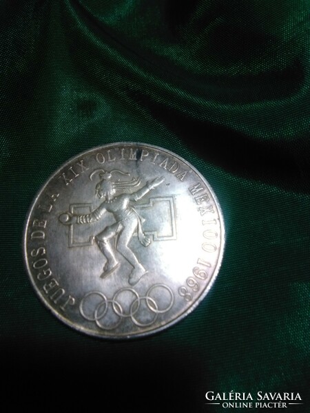 Mexican 25 peso (1968) Olympic issue