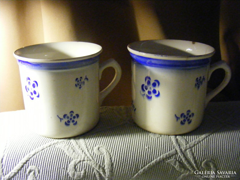 2 large granite mugs 1 liter