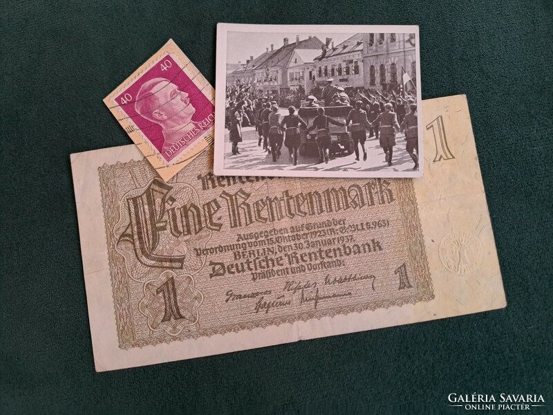 German Third Reich Package; adolf hitler, rentenmark, nazi propaganda