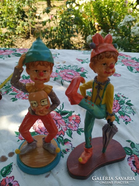Old Russian vinyl fairy tale characters: Peter Pan and Tinker Bell for sale!