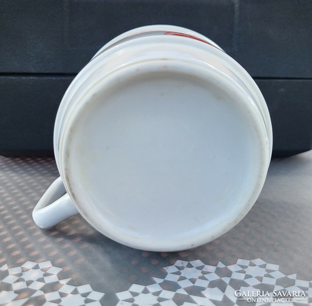 Zsolnay Pinocchio, leprechaun porcelain mug, in unbroken or cracked condition