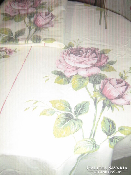Beautiful vintage pink bedding set