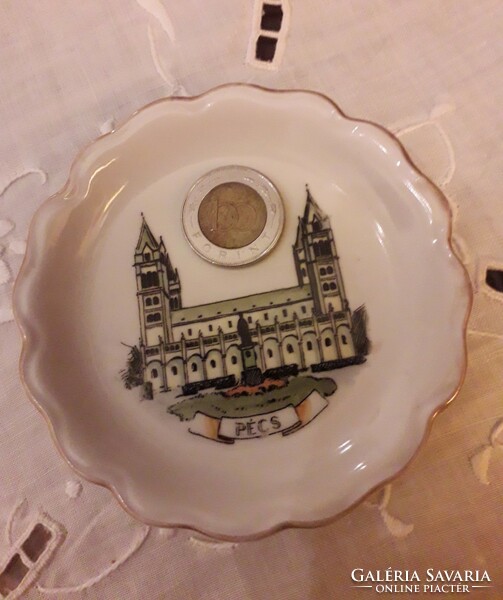 Aquincum - Pécs - small porcelain plate