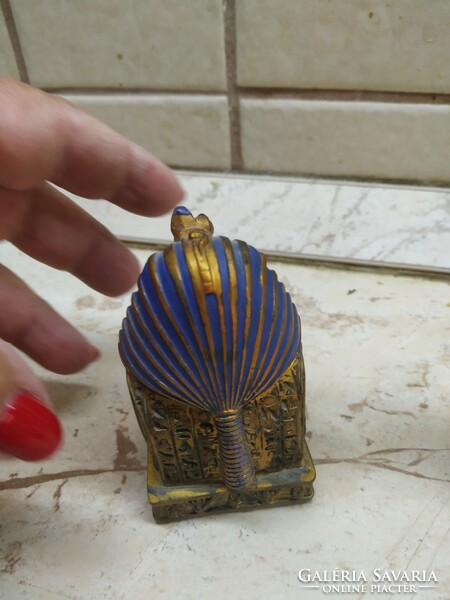 Egyiptomi fa figurális szobor 2 db eladó!