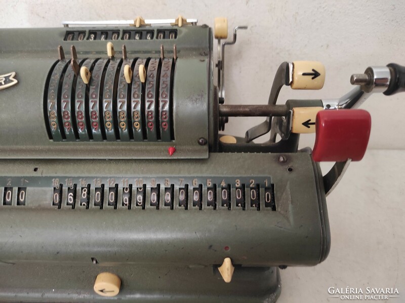 Antique calculator cash register cash register cassa collection calculator cash register 543 7507